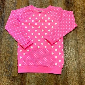Carters pink sweatshirt. Sz 6 EUC